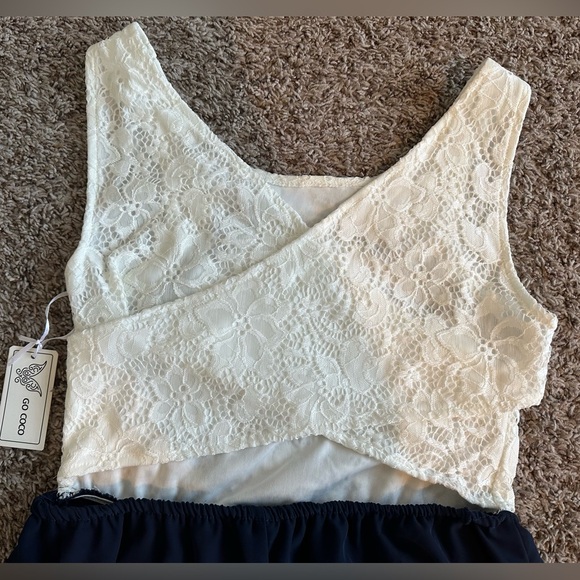 Go Coco maxi dress with open back, size M. New with tag, never worn - Picture 3 of 4